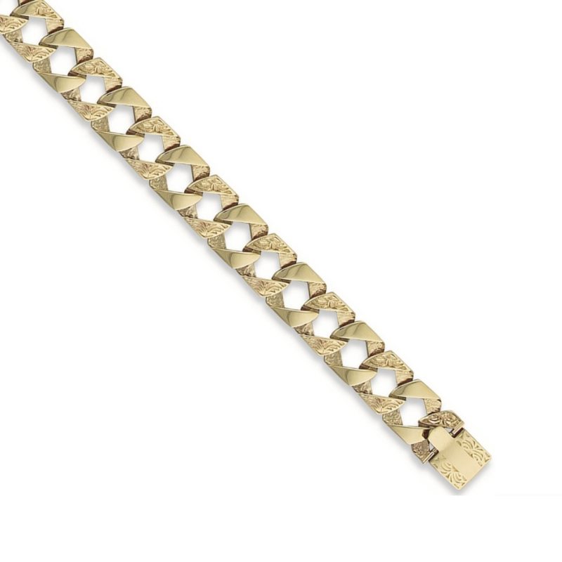 31g Plain And Patterned Chaps Bracelet