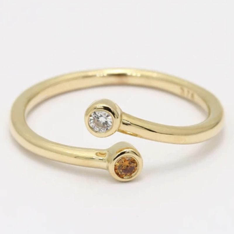 Paquin Diamond Open Ring